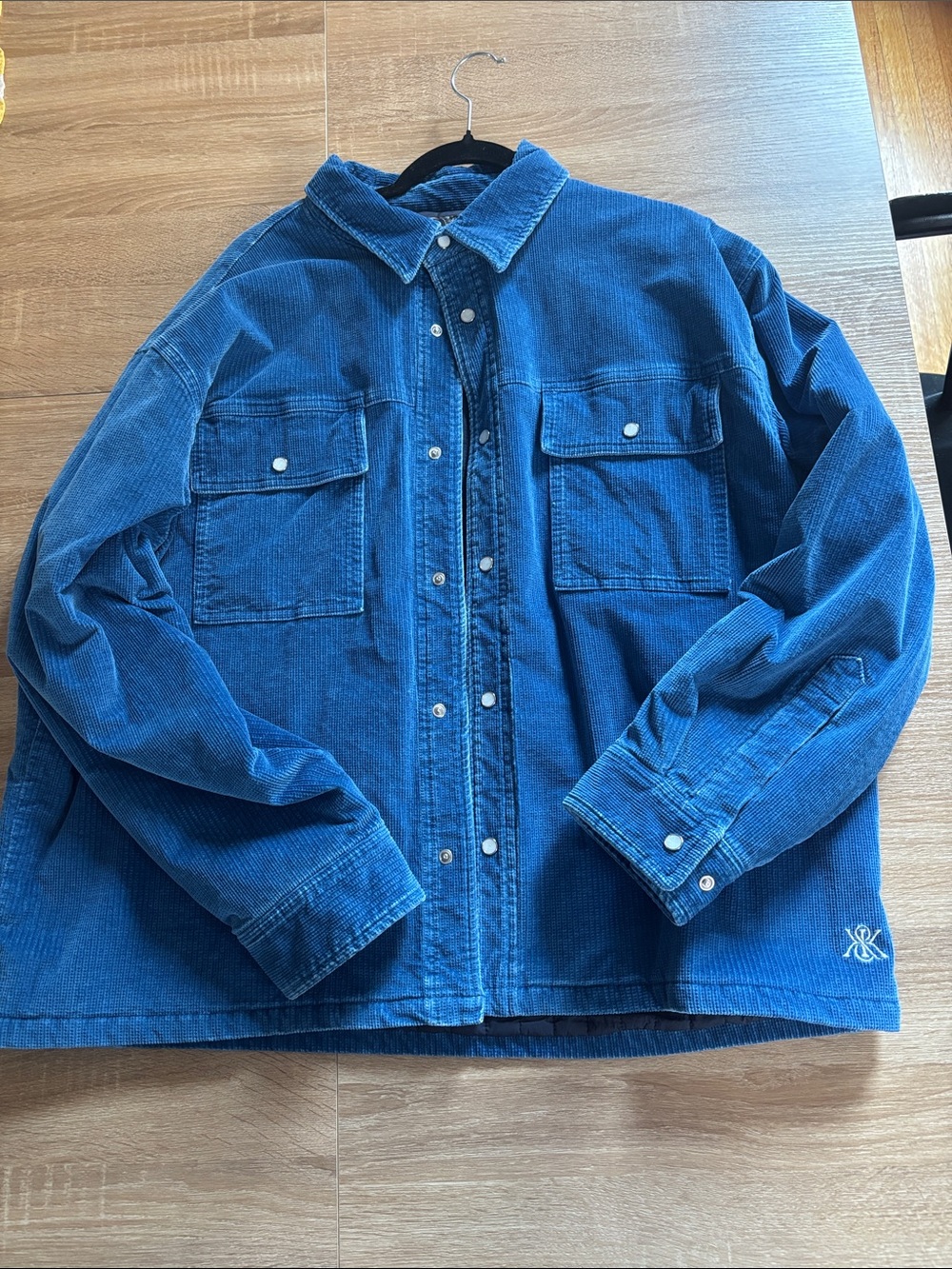 Kith Indigo Cord Apollo Shirt Jacket